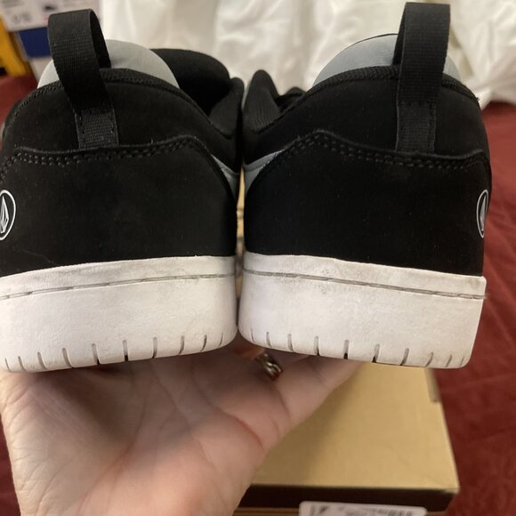 VOLCOM VITALS MEN'S SKATE INSPIRED WORK SHOE Men Sz 10W Black Safety VM30610‎ - Picture 10 of 13